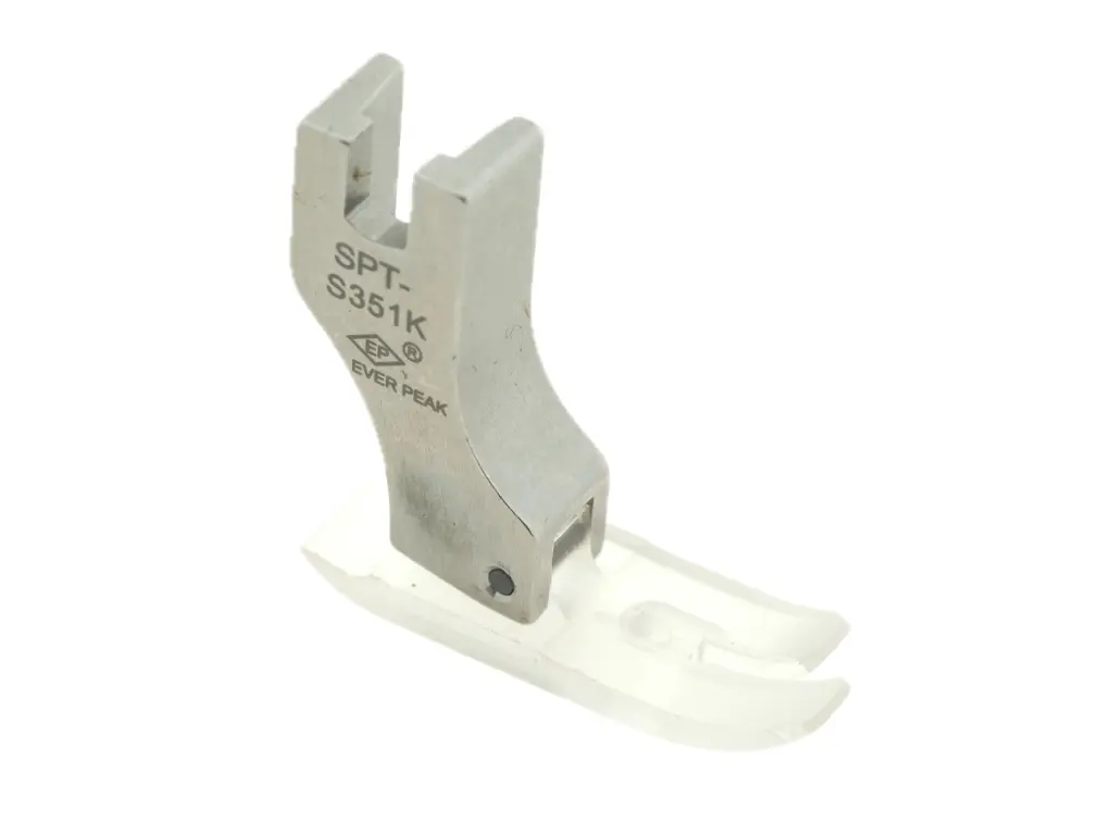 Calcador ponto preso transparente para tecidos finos EverPeak