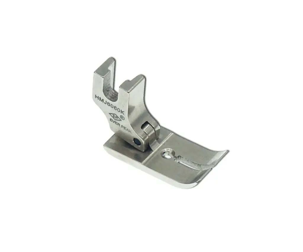 Calcador pé baixo curto 6mmx6mm para tecidos finos Juki EverPeak