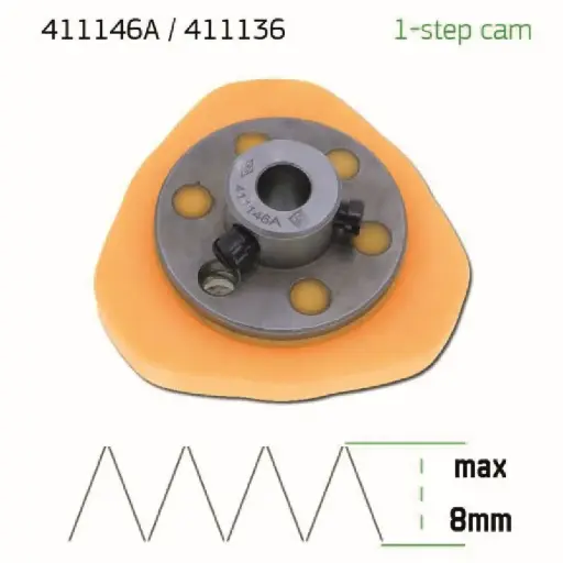 [Ev.411136/411146A] Cam de zigzag normal 8mm Singer 457 EverPeak