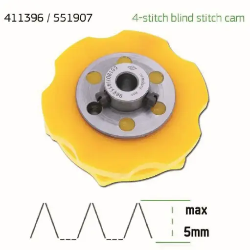 [Ev.551907/411396] Cam de zigzag Singer 457 EverPeak
