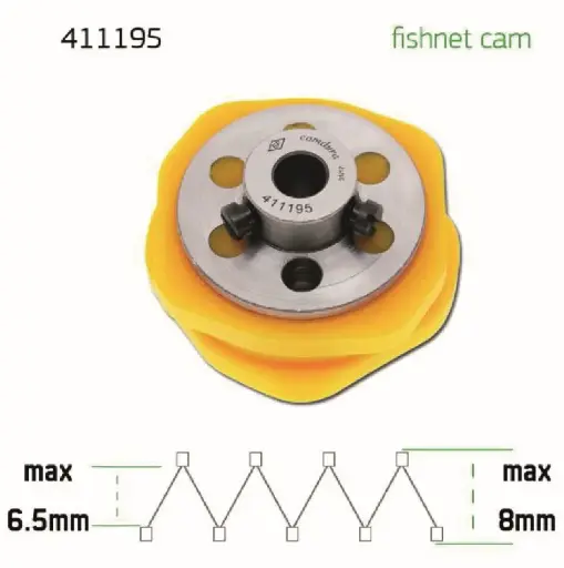 [Ev.411195] Cam de zigzag 6.5mm - 8mm Singer 457 EverPeak