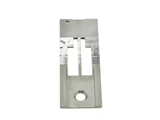 [Ev.21010-2.5/16] Chapa de agulha  /  espelho de 2 agulhas meter fita ponto preso 8mm Juki / Brother EverPeak