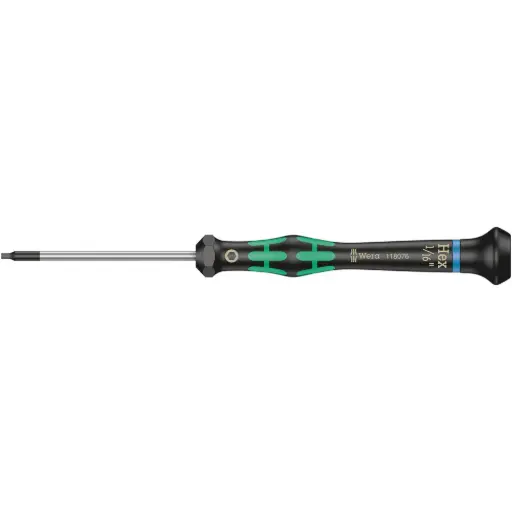 [Wer.2054.1/16] Chave de agulhas umbrako 1,6mm (1 / 16) Wera Hex-Plus 1 / 16" x 60 mm   = 05118076001