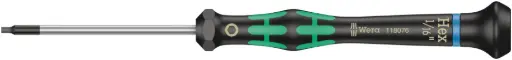 [Wer.2054.1/16] Chave de agulhas umbrako 1,6mm (1 / 16) Wera Hex-Plus 1 / 16" x 60 mm   = 05118076001