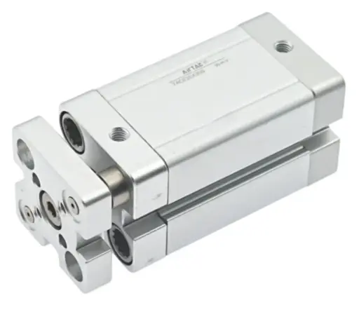 [TACEDJ32X10SG] Cilindro compacto magnético guiado 32x10 duplo efeito com ajuste AIRTAC