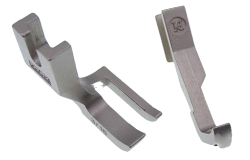 [U192K.U193K] Conjunto de calcadores de triplo arrasto para piping / meter cordão - 4.8mm Juki DU-1181