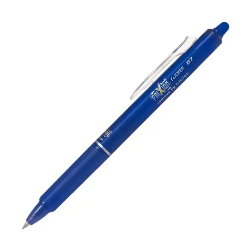[Pil.FrixClick2] Esferografica clicker Frixion Pilot 0.7mm ( Sai com vapor ) Azul Claro