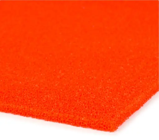 [Str.ElaMic5mm] Espuma Siliconizada laranja 5 mm espessura =ELASTIC MICRO 5MM ORANGE 150