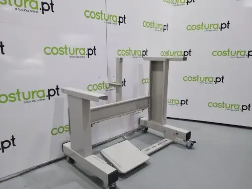 [TamRaE15] Estante direita com rodas duplas c / escora e travessões especiais + 2 tampos