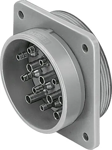 [Fst.KDVF-5] Ficha pneumatica fêmea de 5 ligações Festo KDVF-5