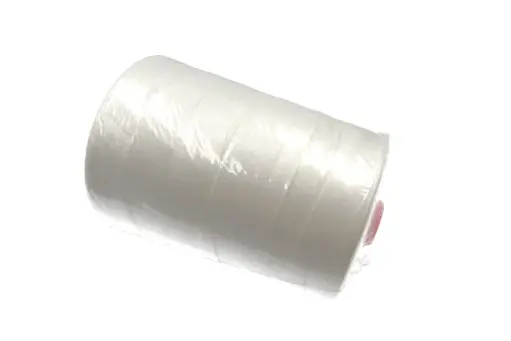 [Dohle.300586] Fio yarn 100 % Polyester raw, white, Nm 20 / 4, 1000 g,  bobbin 178 mm