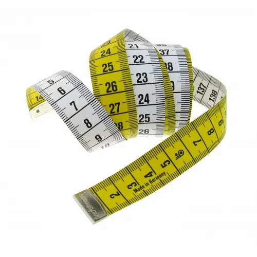 [FT.39104] Fita Metrica standart (amarela / branca) Germany cm / cm