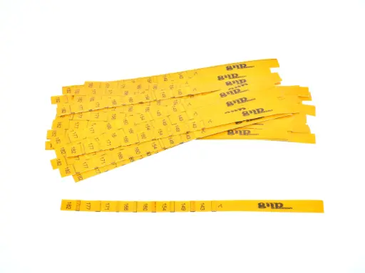 [Gmp.CARTINE] Fita papel para controlo de temperatura (Saca de 40unid.) 143º a 182º