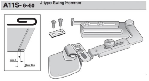 [GE.A11-10] Guia Bainhas Duplas C / Sup. Abrir - 10MM (A11)