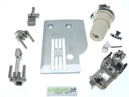 [Kg.VLD15-6mm] Kit de 4 agulhas em 6mm para maquina Kingtex VLD1500