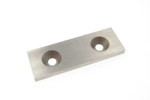 [SIP.P.000975] Lamina fixa para maquina de meter passadores Sip-Italy Nomencl.: