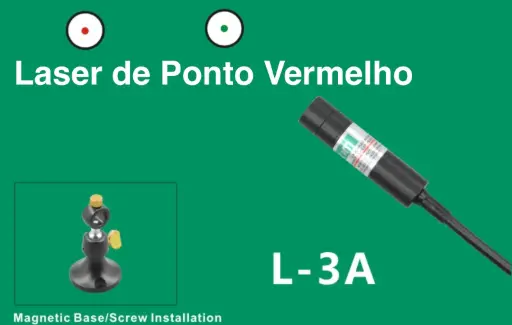 [AOM.L-3A.Dot] Laser de ponto regulavel (Vermelho)