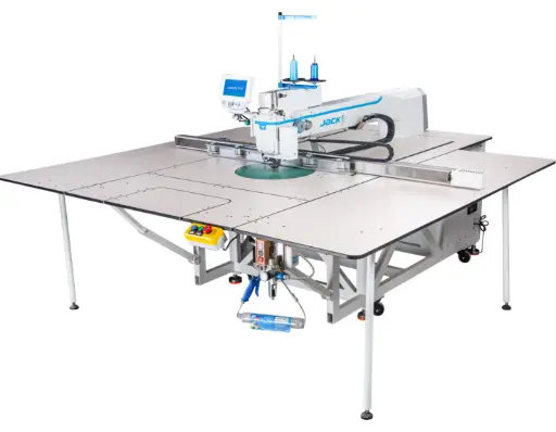 [Jack.Mx-100A] Maquina de campo aberto Jack MX-100A-95SSYX-F11B-F13 com barra de agulha rotativa de 360º, com area de 140x95cm