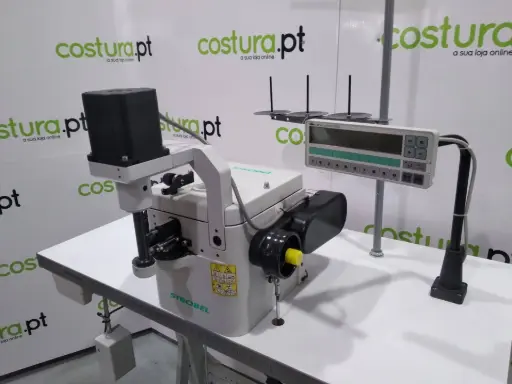 [Strob.441-2] Maquina de costura Strobel 441-2, equipada com motor servo Efka DC1500