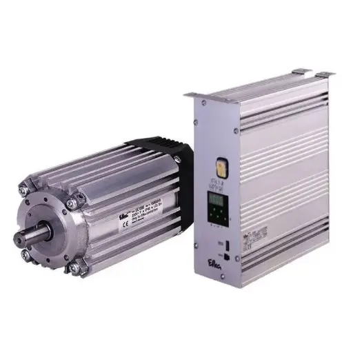 [EfkaDC1550] Motor Efka DC1550 AB321 A 5231 com posicionador IPG001Y2 e suporte B159