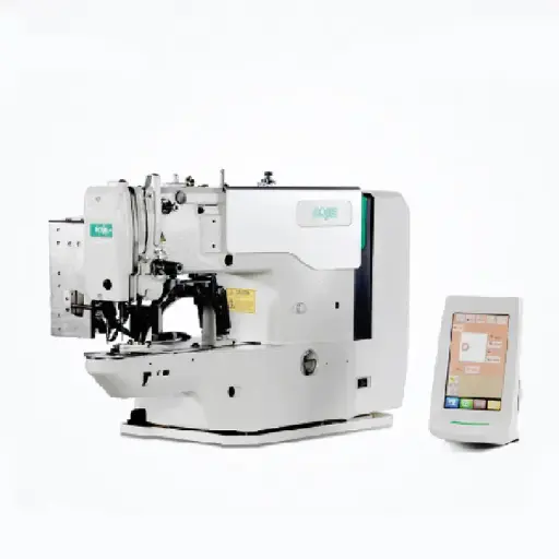 [Zj.ZJ-USM816-1900D] Máquina de costuras programáveis ZOJE ZJ-USM816-1900DCS-3 / 04-V4 SET com sistema de punção para olhais