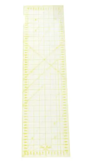 [M1660.YW] Regua Quilting, 160x600 mm, escala métrica, amarela