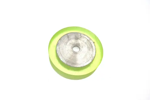 [Rd.RodP40x11(L)] Roda de borracha lisa  para puller ( 40x11 )