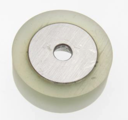 [Rd.28x11] Roda de borracha liso para puller ( 28x11 )