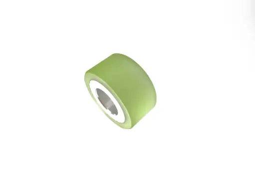[Rd.RodP40x20L] Roda de borracha liso para puller ( 40x20 )