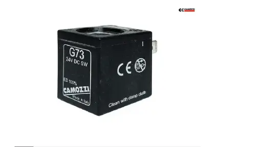 [Cam.G73-24V/DC] Solenoide Camozzi G73  /  U73 - 24V DC 5w