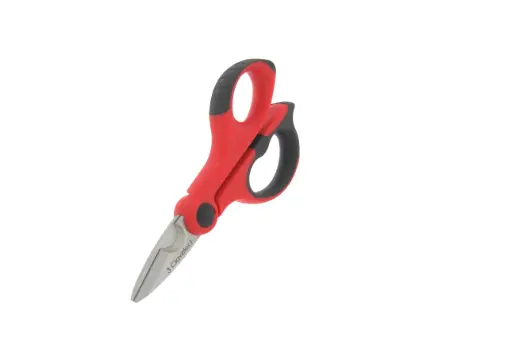 [3C.00153] Tesoura de eletrecista de dupla injeção 6"