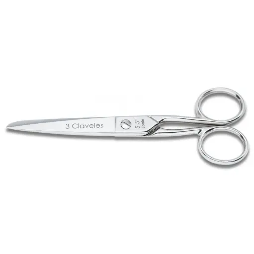 [3C.00018] Tesoura modista Aco Carbono 14cm D 3C