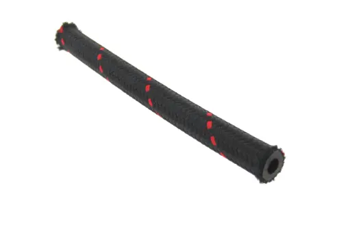 [Str.40118] Tubo de vapor para ferros epdm 5x10 revestido em poliester preto / vermelho FabrichTech = 017.06.100