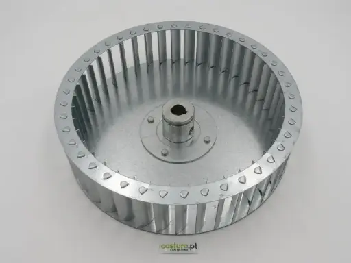 [ComA0167] Turbina de aspiração Comel MPA ( 200mm x 56mm furo de 12mm )
