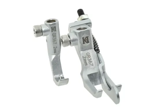 [Kh.GR367.2mm] Conjunto de calcador de triplo arrasto com guia direito a 2mm