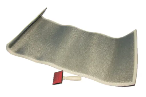 [001.01.350] Tela de 70x30cm para passar roupa de veludo com agulhas de aço