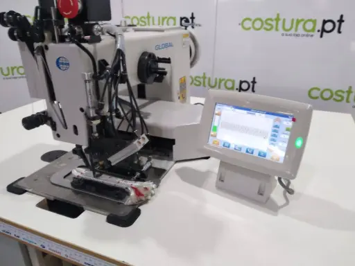 [BT13060HTB] Maquina de costura programavel Global BT13060 HTB, para costuras Extra-grossas