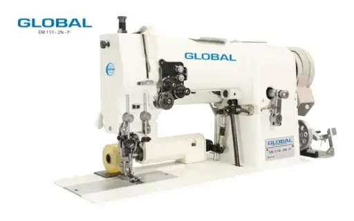 [Glob.EM119-2N-P] Maquina de ponto aberto com puller Global EM 119-2N-P