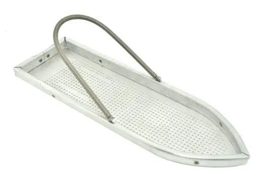 [2F.TESTDDH] Base aluminio / teflon Ferro de abrir costuras TEST DDH 195x55mm