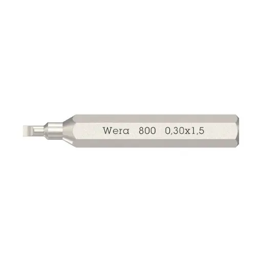 [Wer.800/0-0.3] Micro bit 0,3 x 1,5 x 30mm Wera