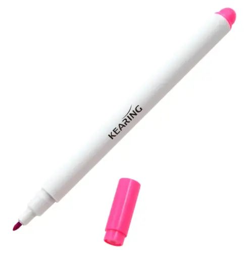 [Kear.AP10] Caneta apagável com ar de cor rosa unid