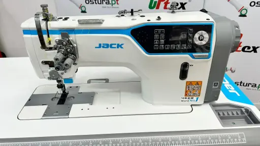 [Jac.Jk-58420J-A-103] Maquina de costura de 2 agulhas Jack 58420J-A-103, com motor servo