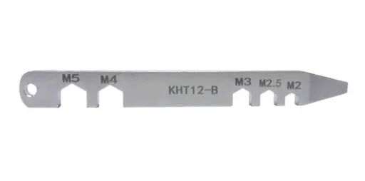 [KHT12-B] Chave de afinações de maquina de costura ( Fendas / M5/M4/M3/M2,5/M2 )