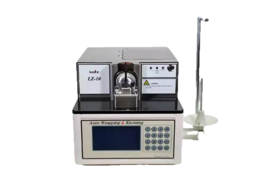 [Luiz.LZ10] Máquina automática de enrolar botões com nó de 2 e 4 furos com linha normal Luiz LZ10
