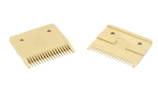 [US101AIR.US-P02-01] Lamina fixa para maquina de aparar linhas US-101AIR - (For thick teeth set US-P02)