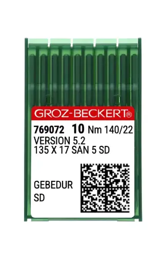 [769072] Agulhas 135X17 SAN 5 GEBEDUR SD - 140