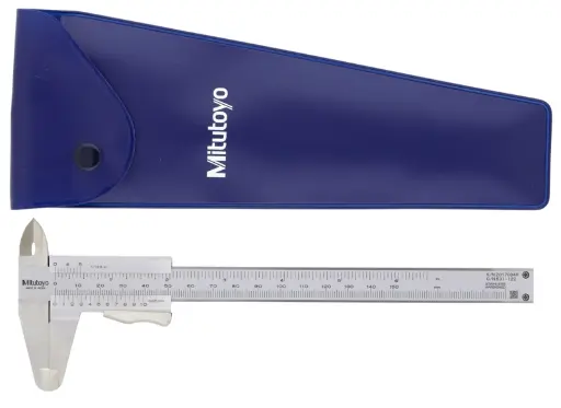 [Mitu.531-122] Paquimetro 150mm - 6pol (0.05mm - 1/128pol) com mola Mitutoyo 531-122