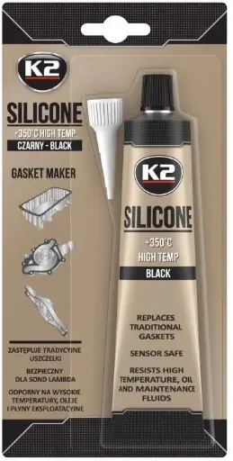 [K2.B210] Silicone preto alta temperatura +350ºC 85GR K2