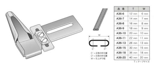 [Suisei.A36-11] Guia de passadores A36 com entrada de 22mm e saida de 11 mm Suisei