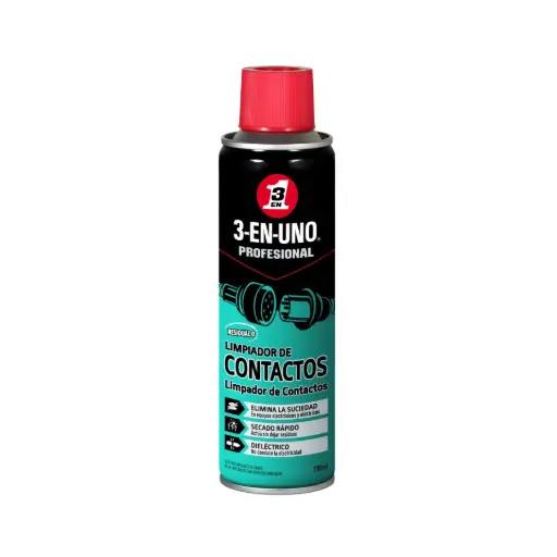 [3EN.UNO.250] Limpa Contactos Professional em Spray 3-EN-UNO - 250 ml
